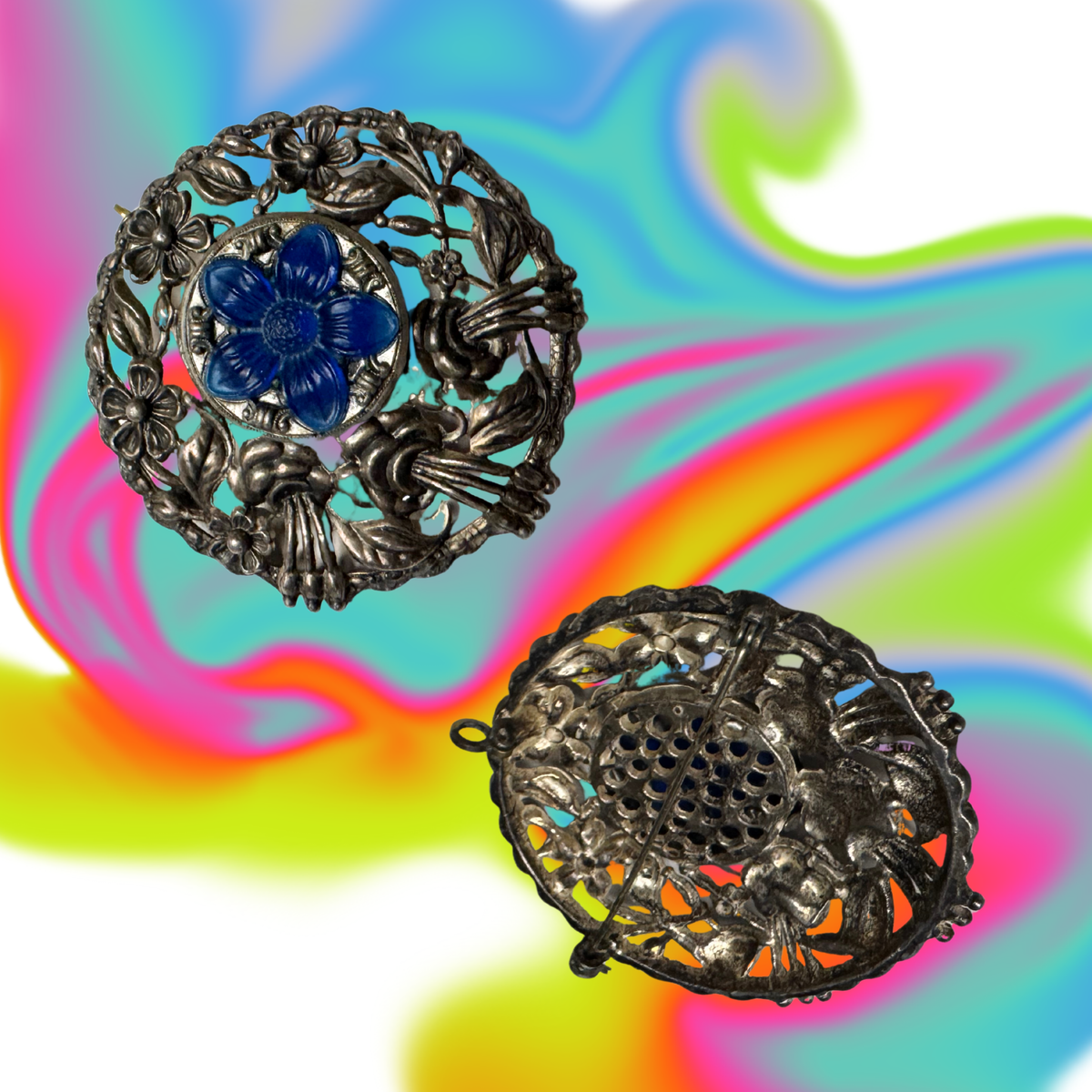 Vinaigrette Brooch/Pendant