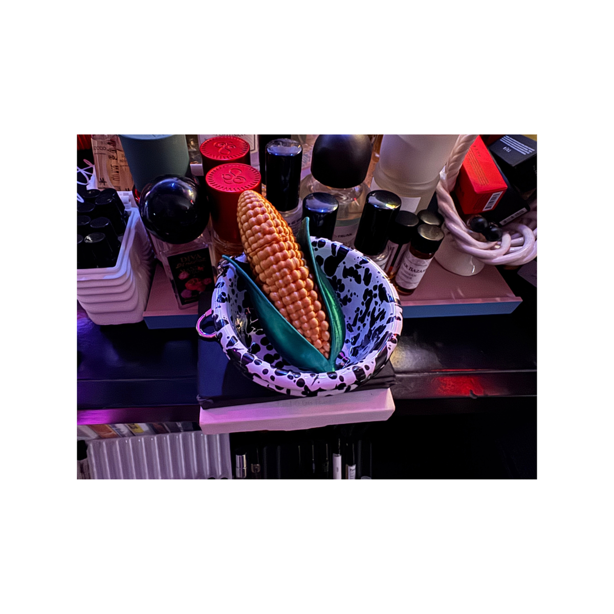 Classic Corn Keychain