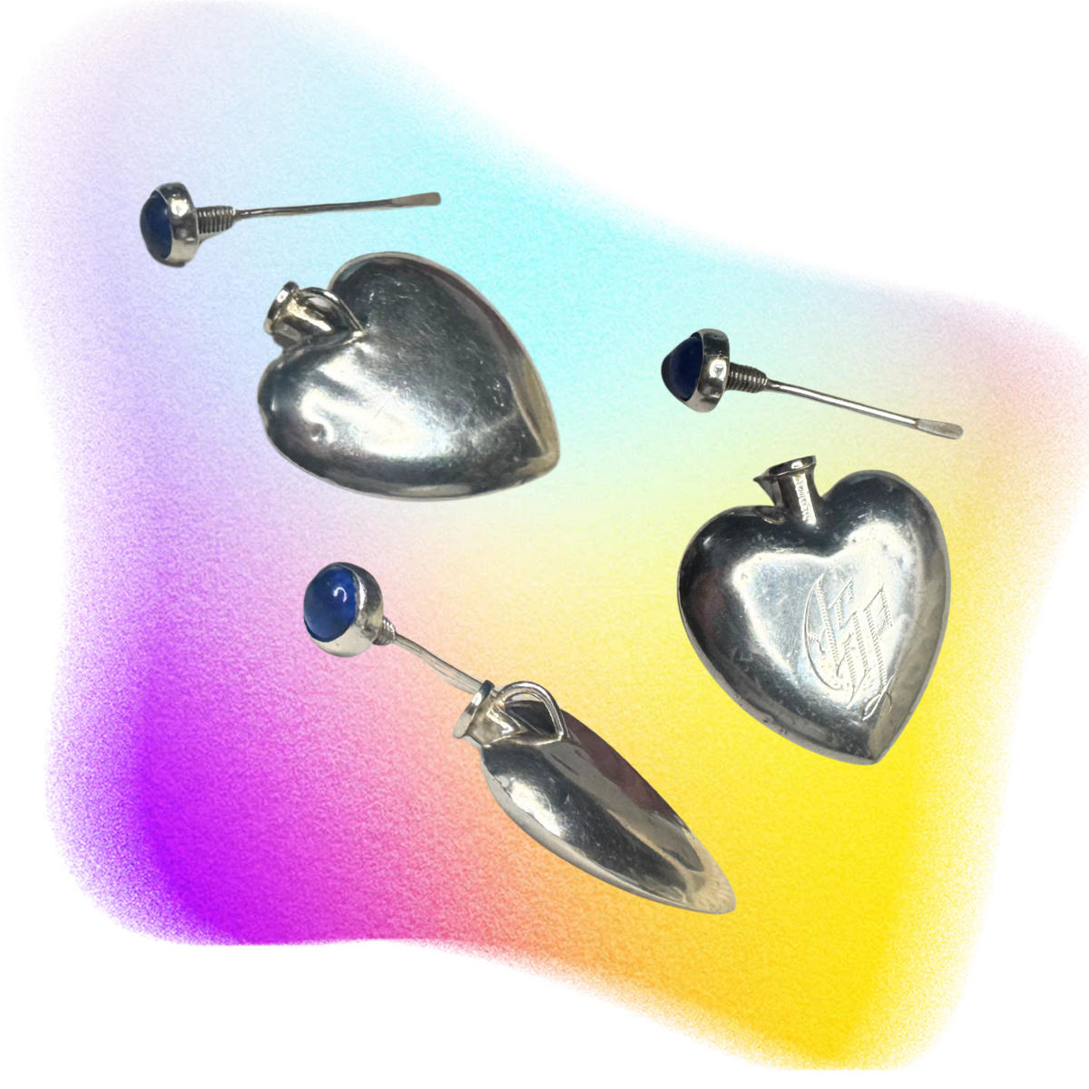 Antique Sterling Heart